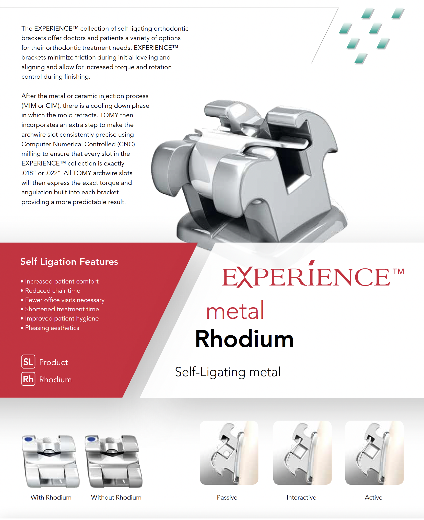 Experience Standard Rhodium
