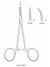 Hemostatic Forceps, HALSTED