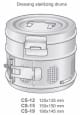 Sterilizing Containers, Dressing Sterilizing Drums