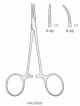 Hemostatic Forceps, HALSTED